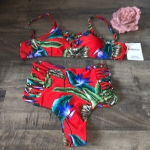 NWT SEA-BEAUTY 2 PIECE BATHING SUIT